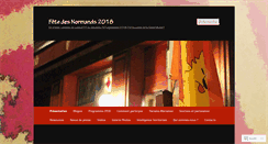 Desktop Screenshot of fetedesnormands.com